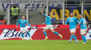 مواجهة قوية.. ماكتوميناي يسجل التعادل الدرامي لنابولي أمام إنتر ميلان